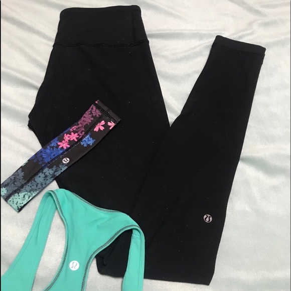 FLASH SALE‼️ Black Lululemon leggings ‼️ - Picture 2 of 7